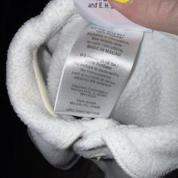 Vintage Winnie The Pooh baby Outfit 2 Piece 0-3 month Disney - Picture 9 of 9